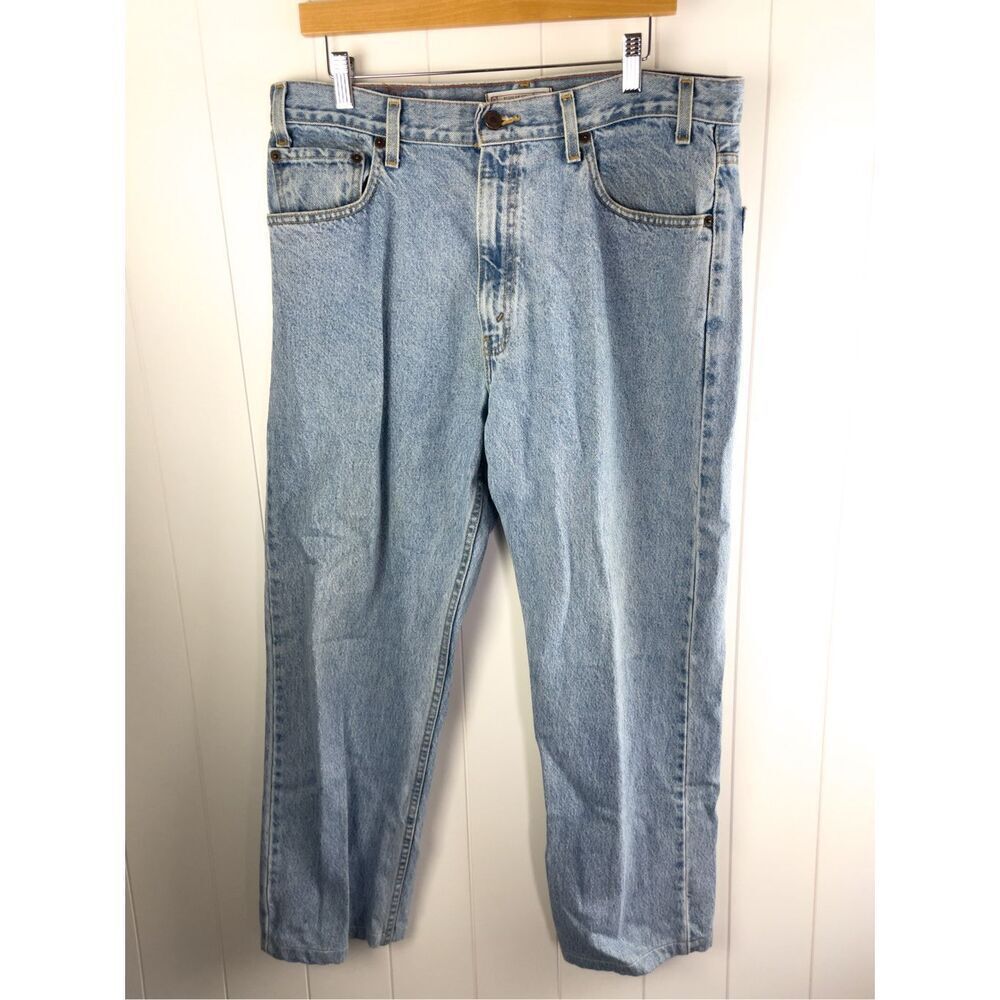 Levi Strauss Signature Jean 90s vintage Regular Fit Jeans Light Blue W36 L30 Men